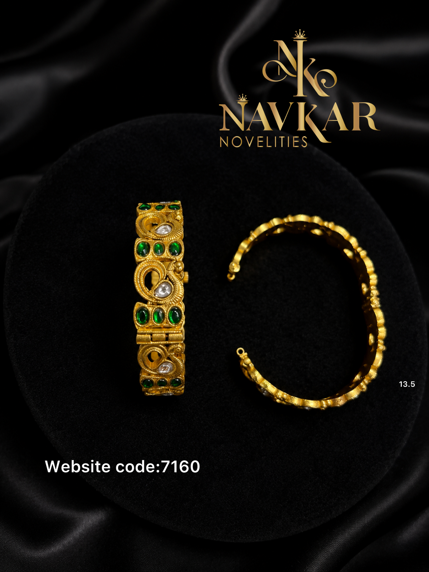 Kundan bangle
