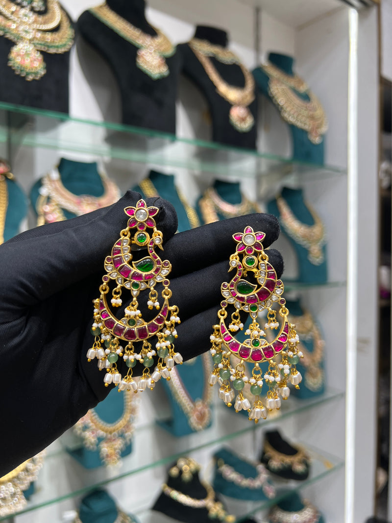 Kundan earring