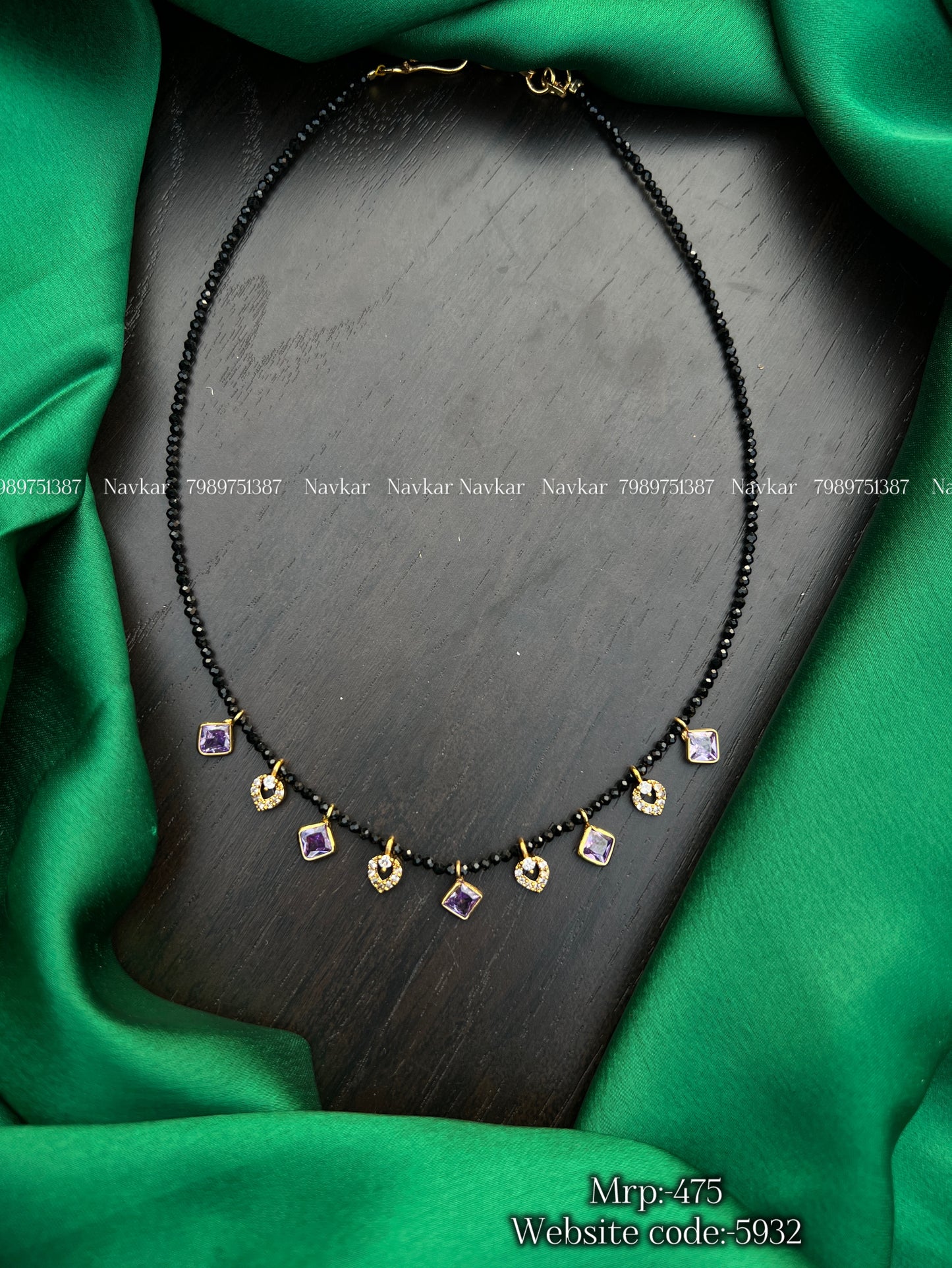 Black bead