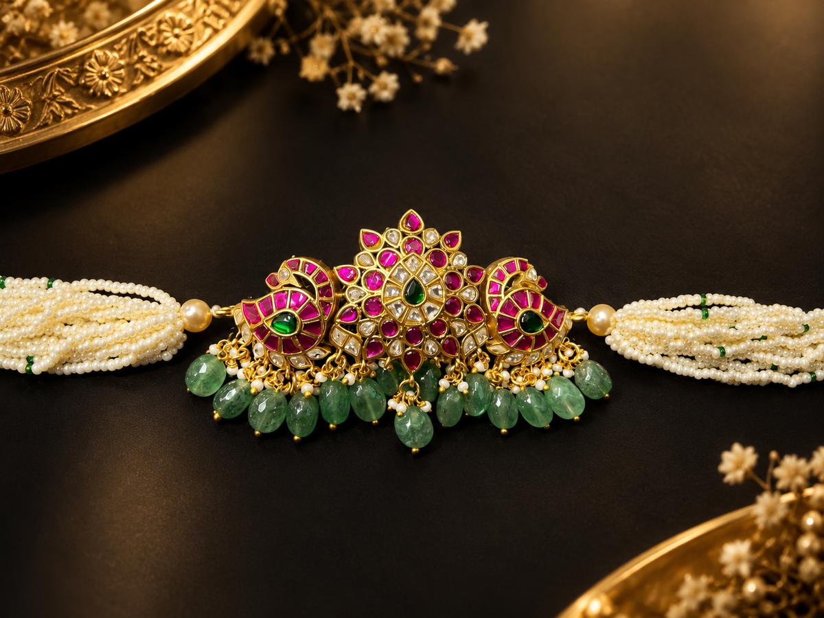 Kundan choker