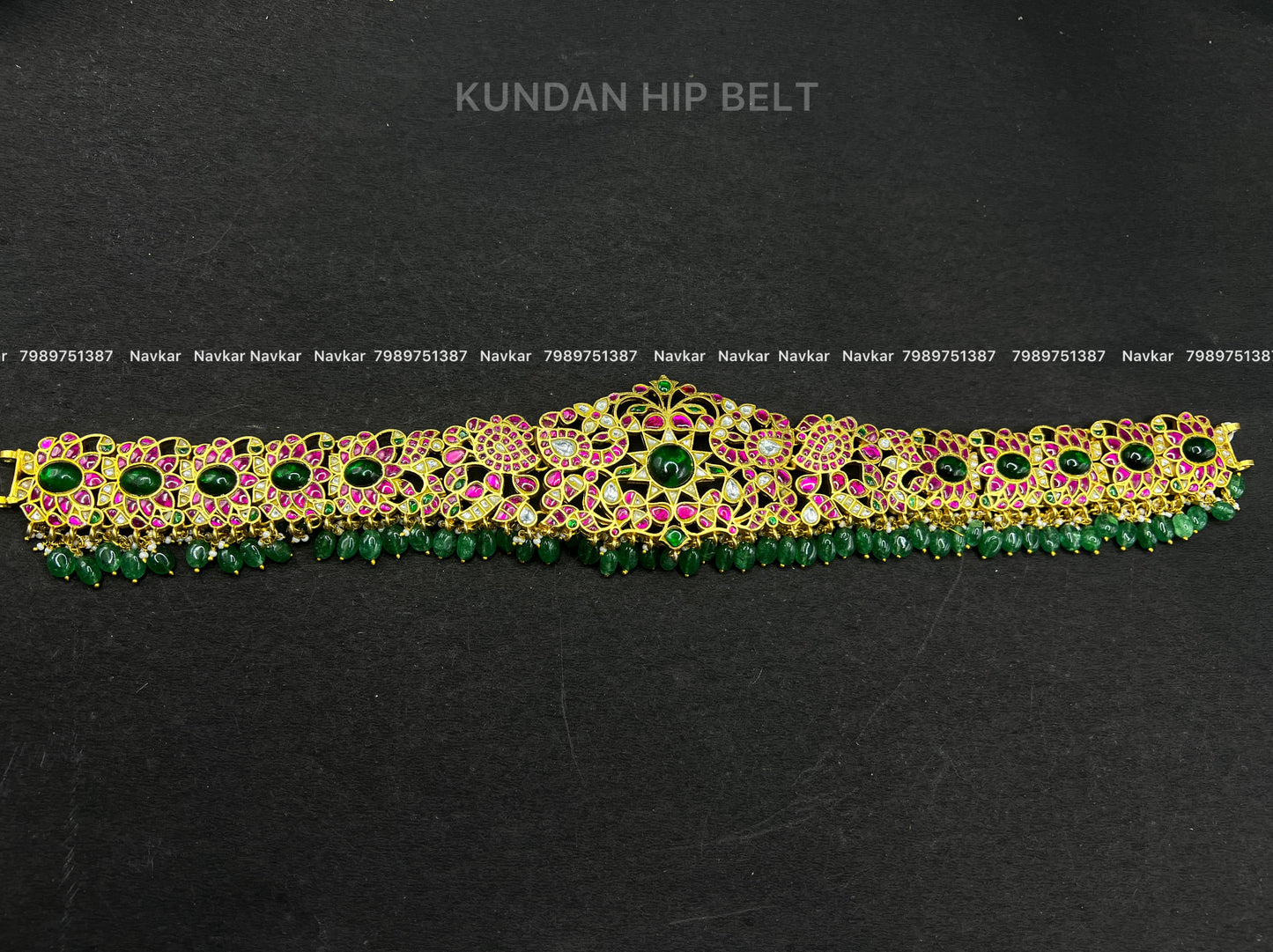 Kundan hip belt