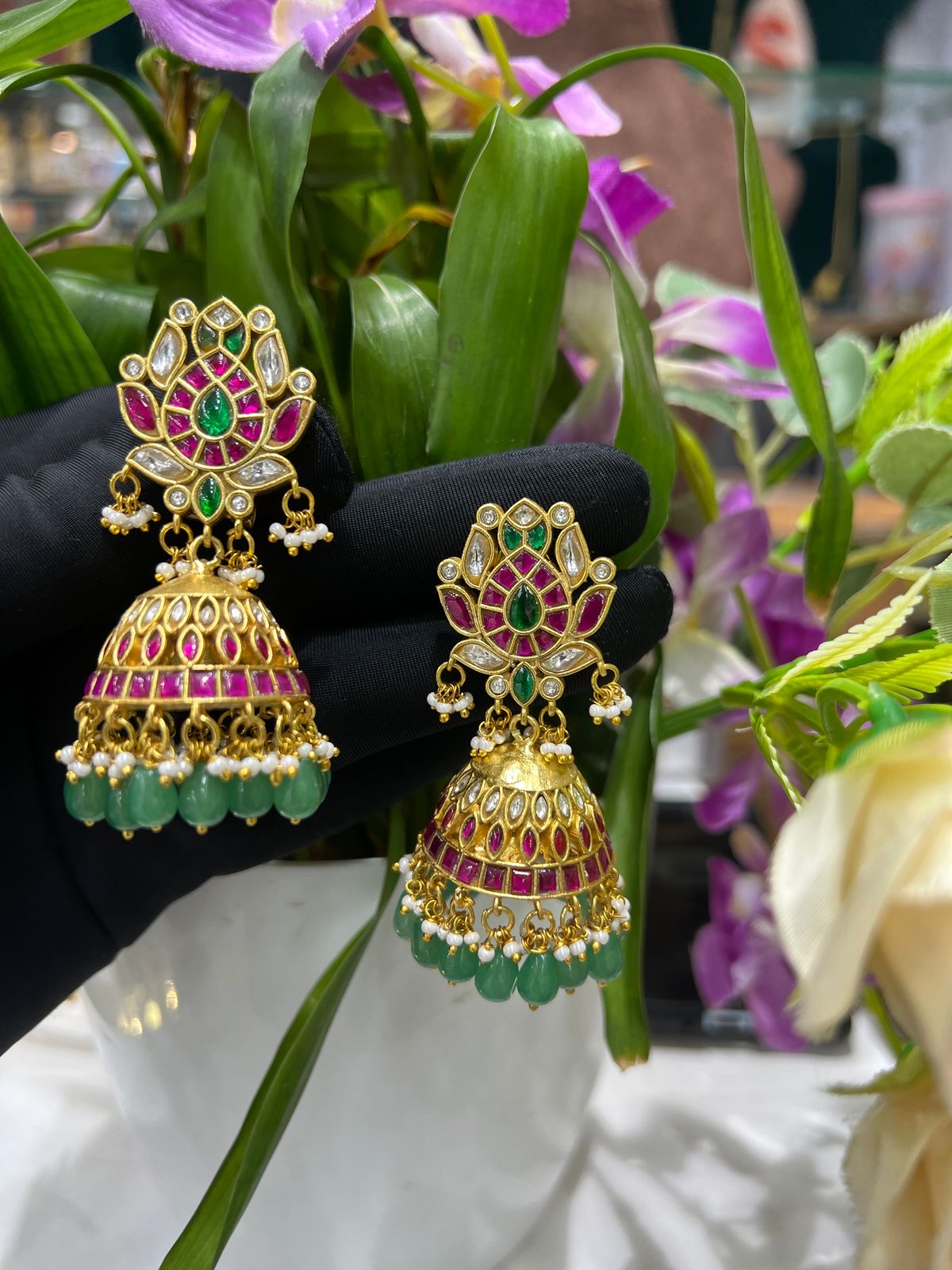 JADAUKUNDAN EARRINGS