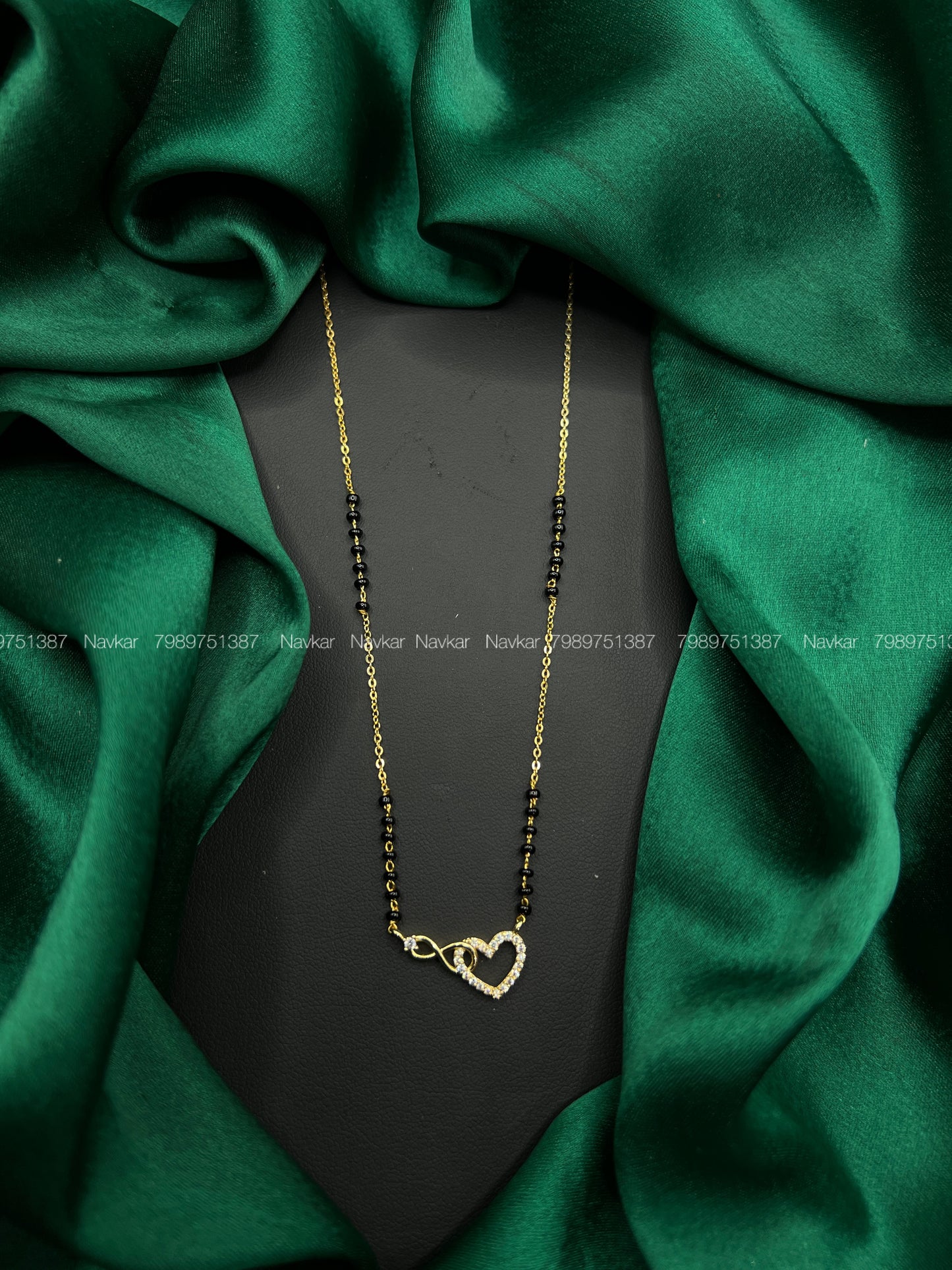 Black beads