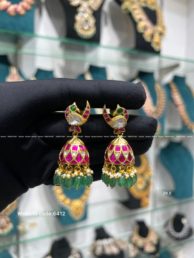 Kundan earring
