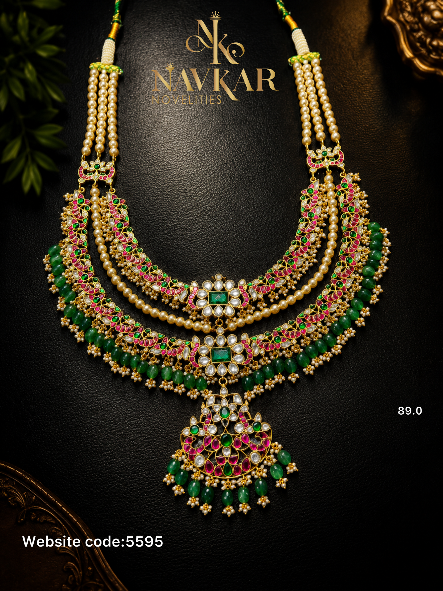 Kundan bridal haram