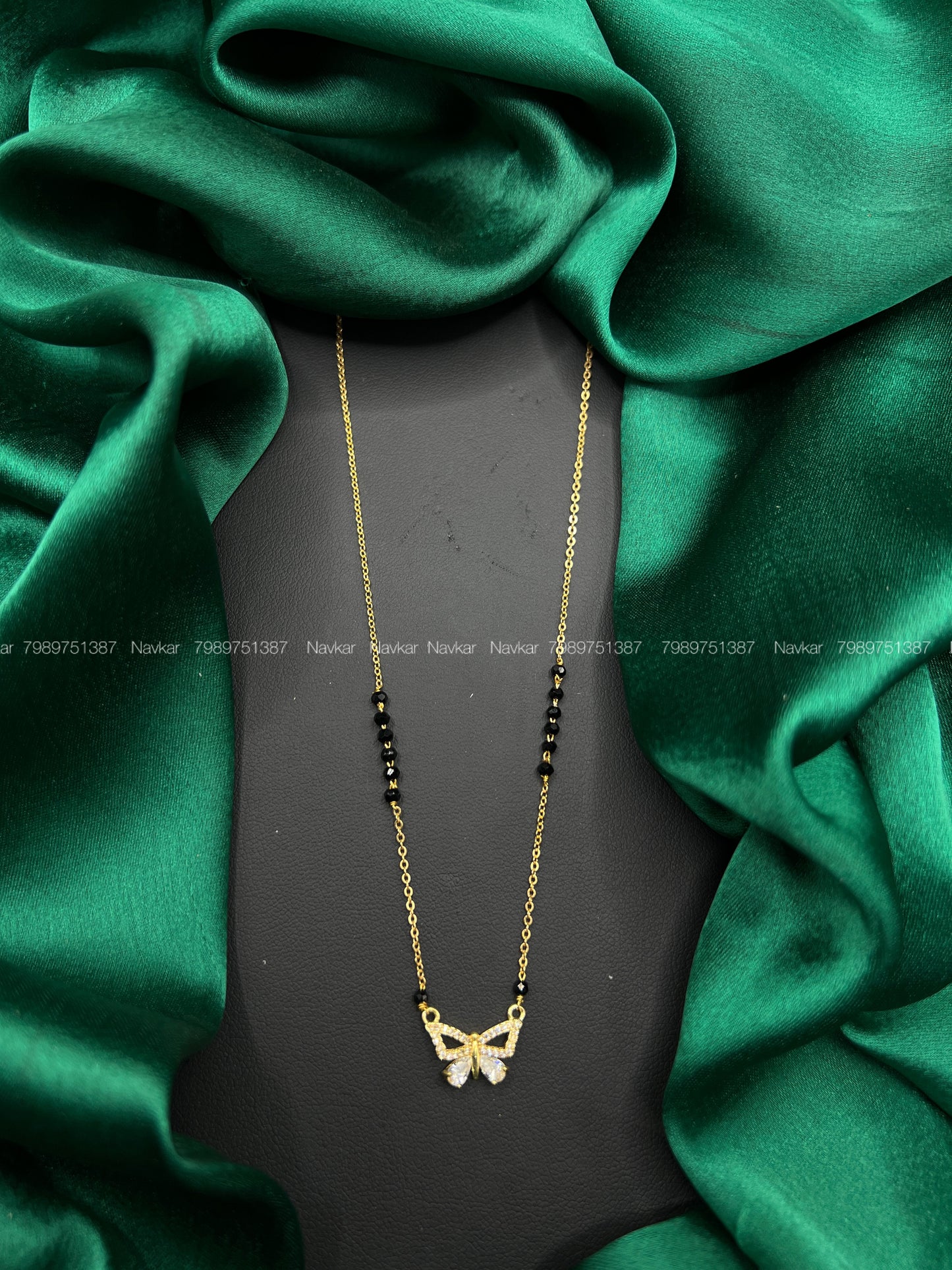 Black beads