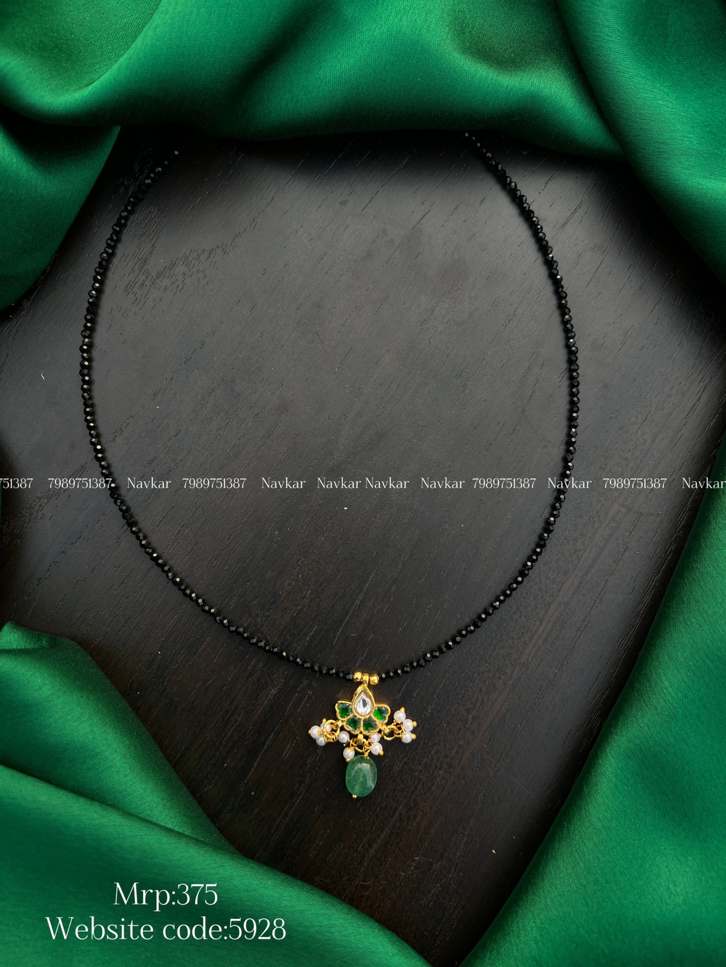 Black bead