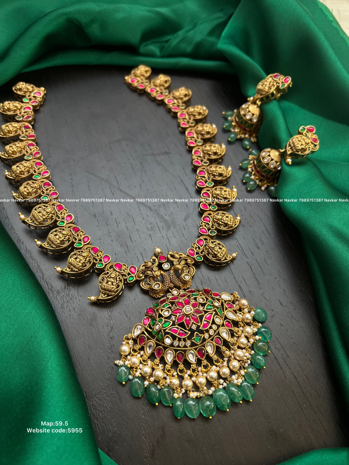 Kundan Nagshi necklace