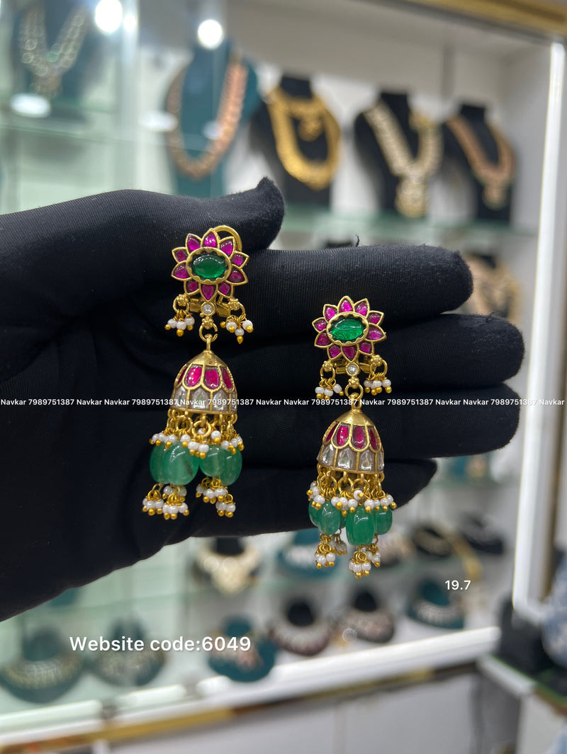 Kundan earring