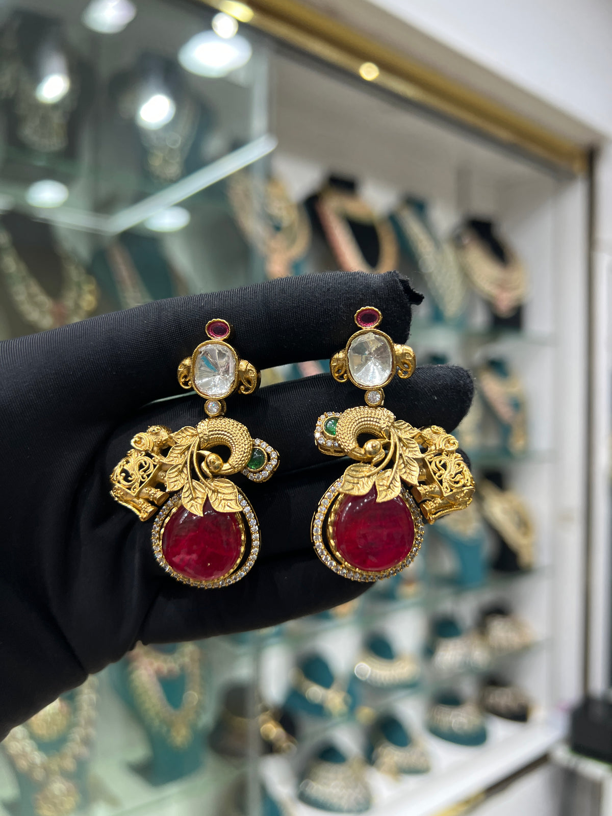 Polki earring