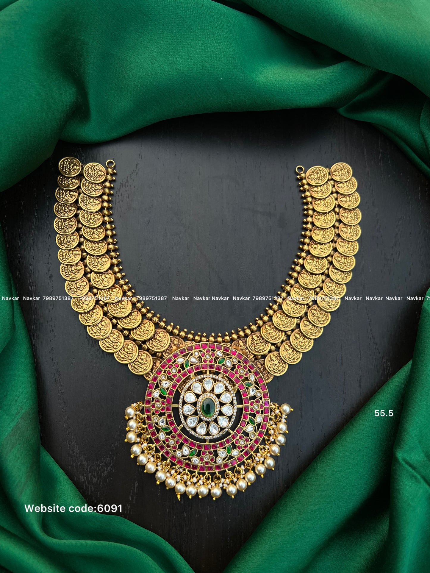 Kundan Kasulu necklace