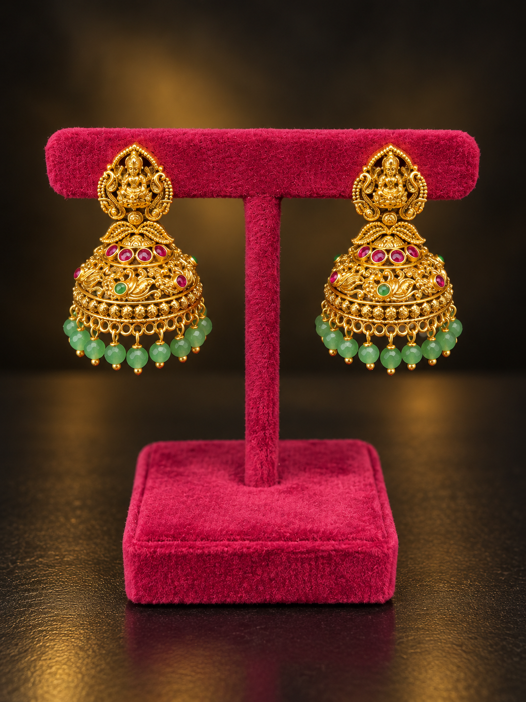 Kundan Nagshi earring