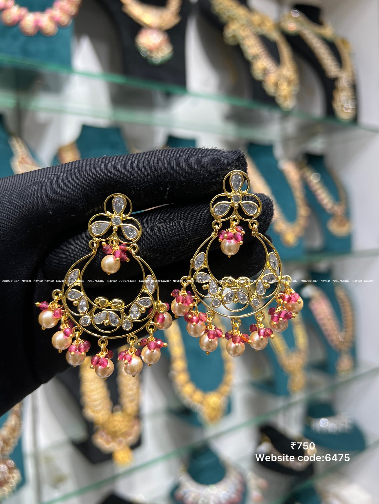 Mossonite earring