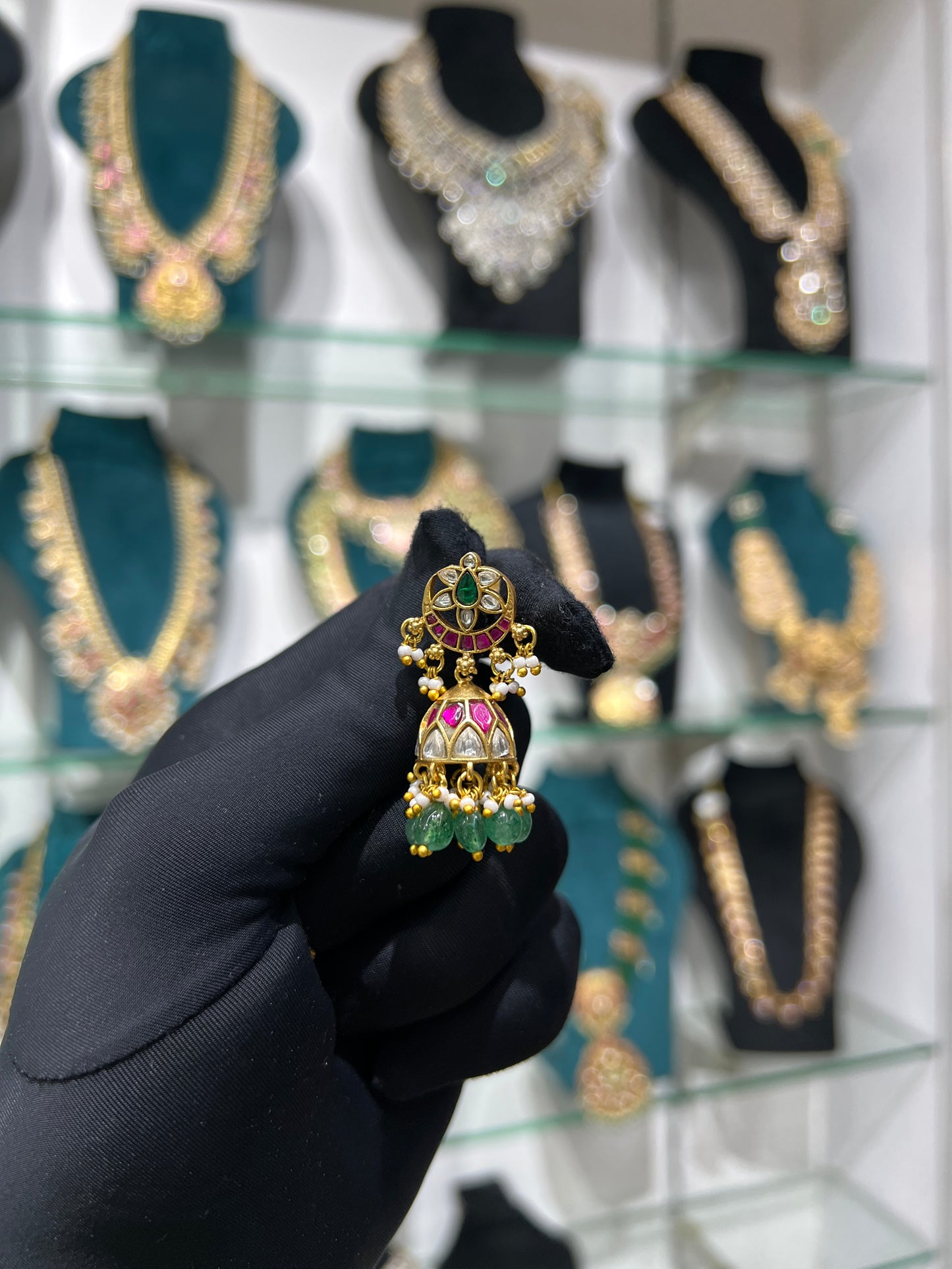Kundan earring