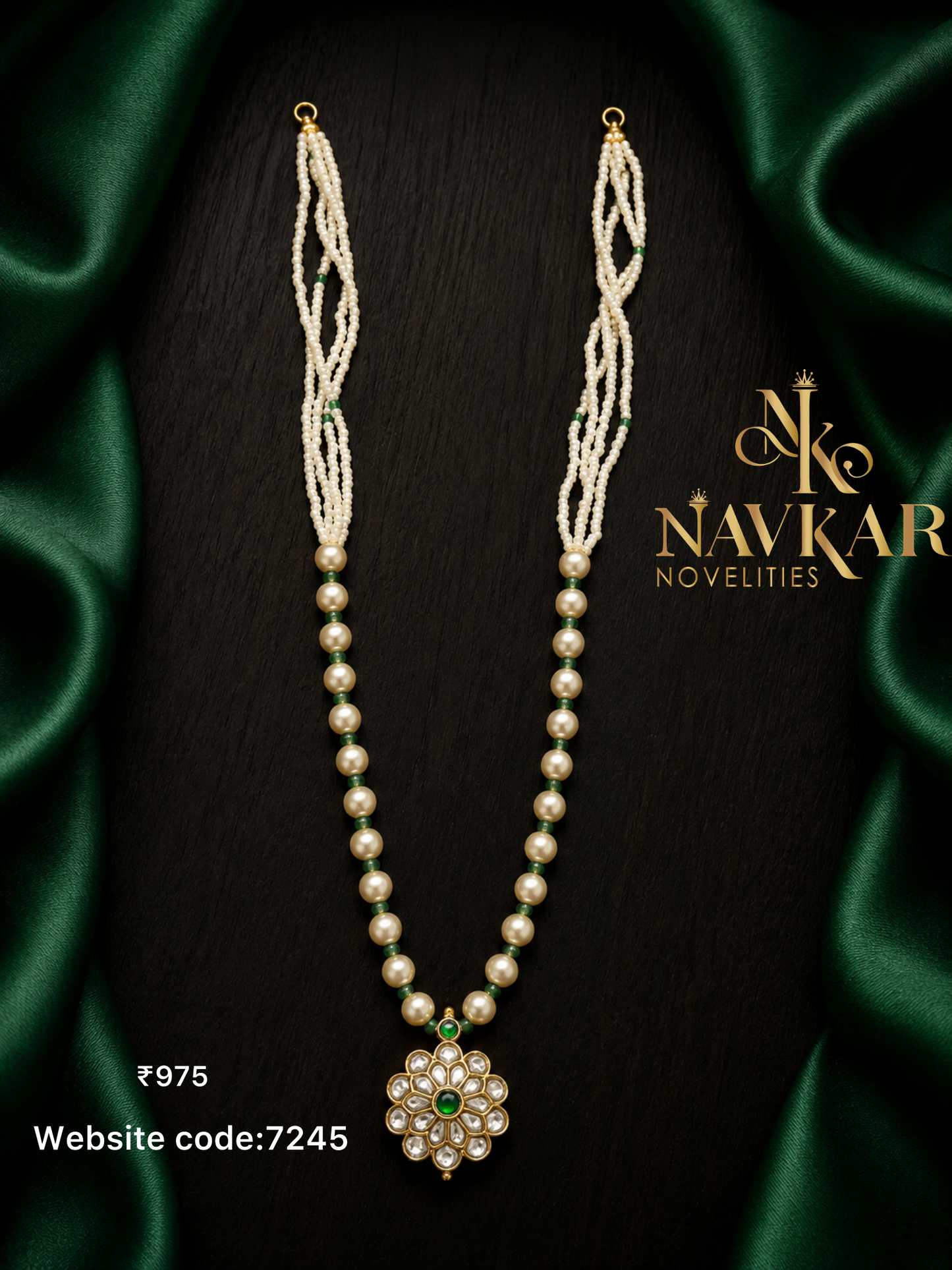 Kundan 2 in 1 necklace