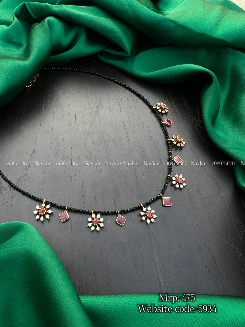 Black bead