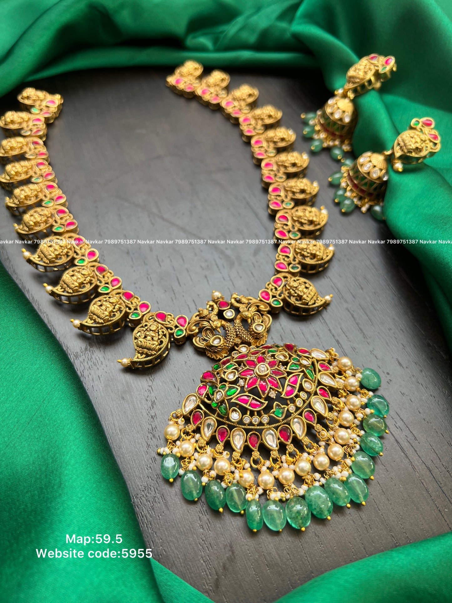 Kundan Nagshi necklace