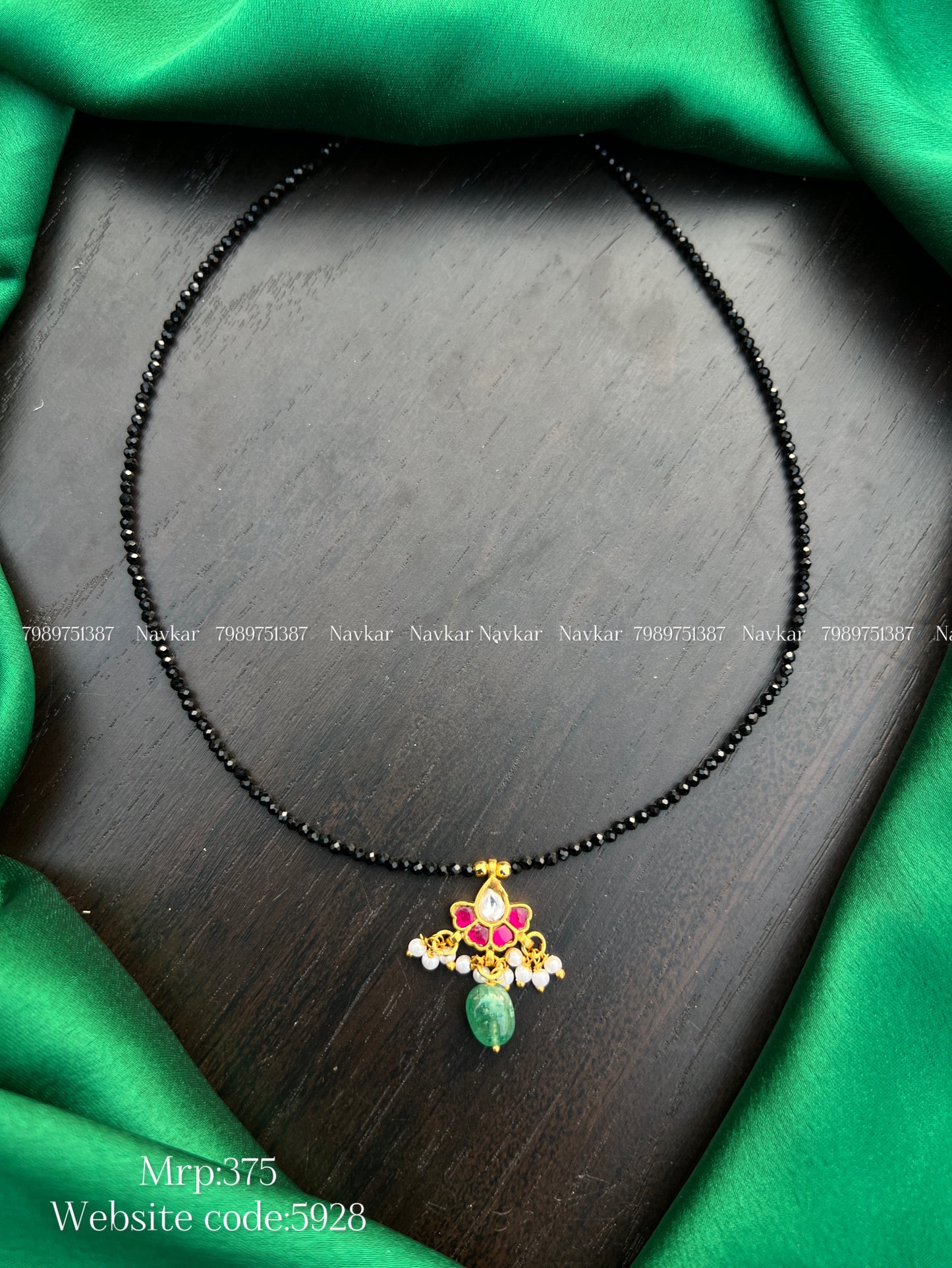 Black bead
