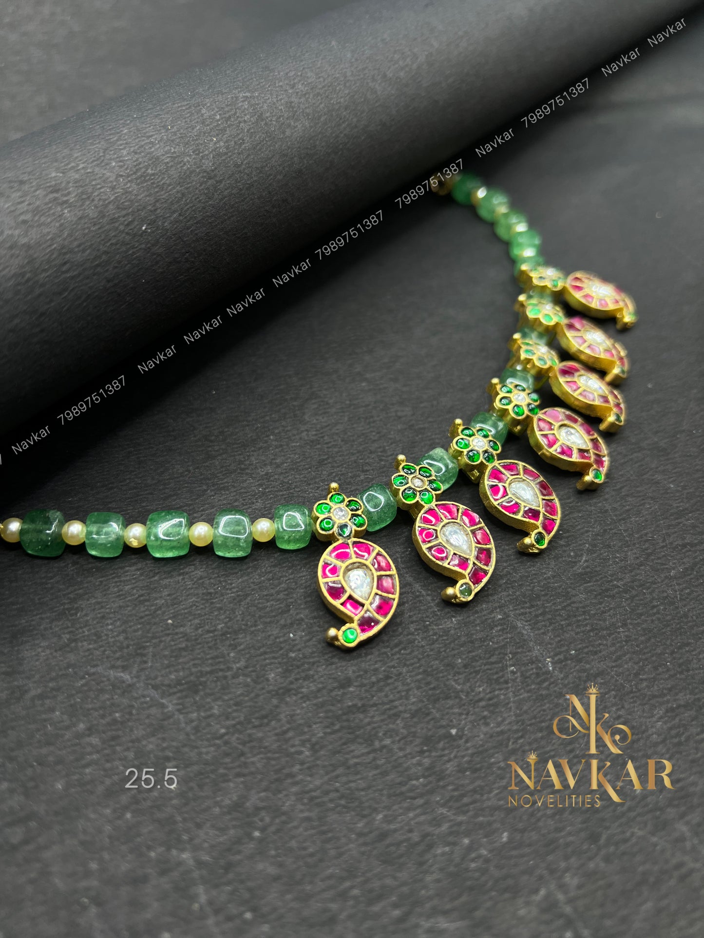 Mango kundan necklace