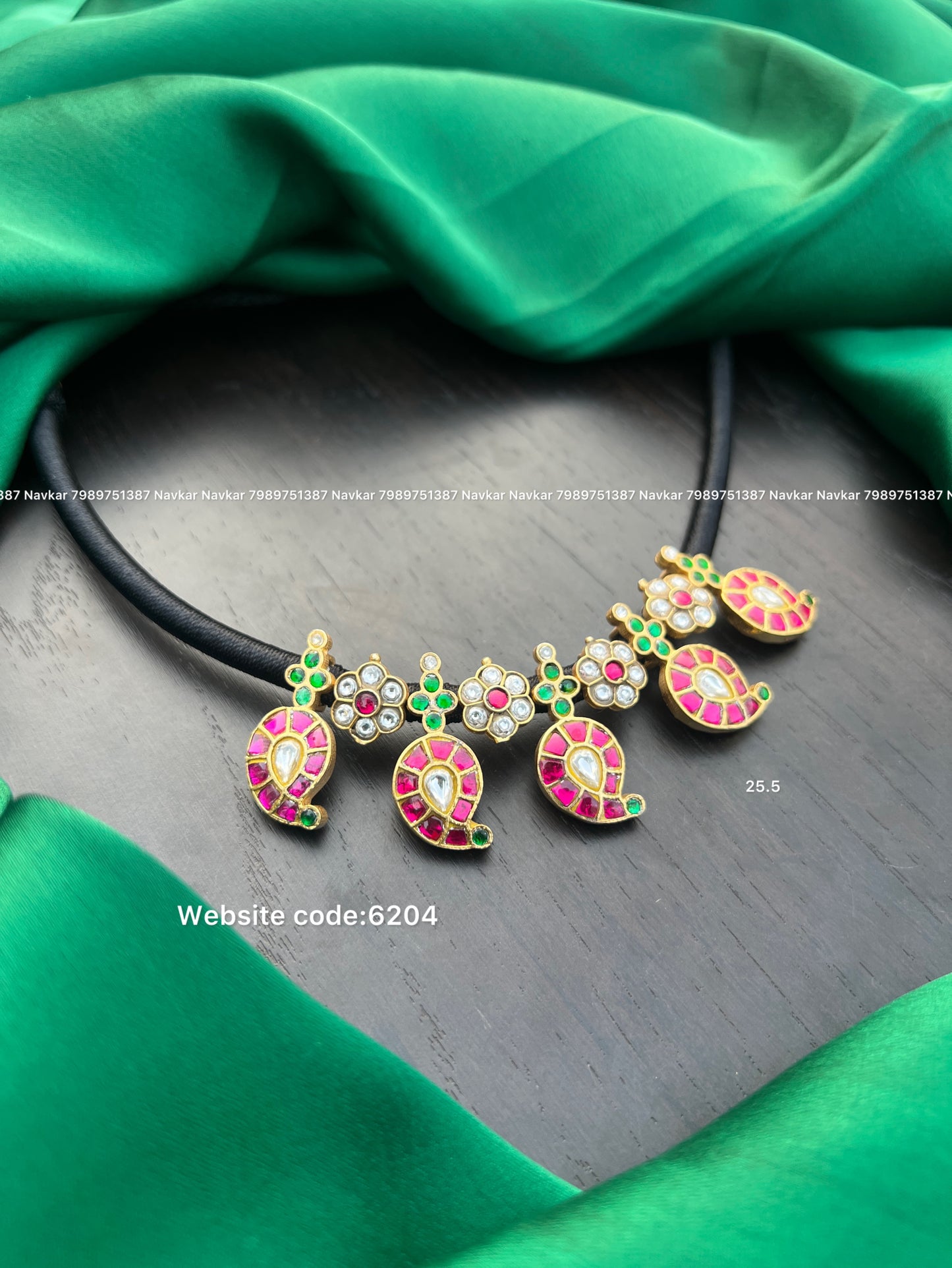Black beads