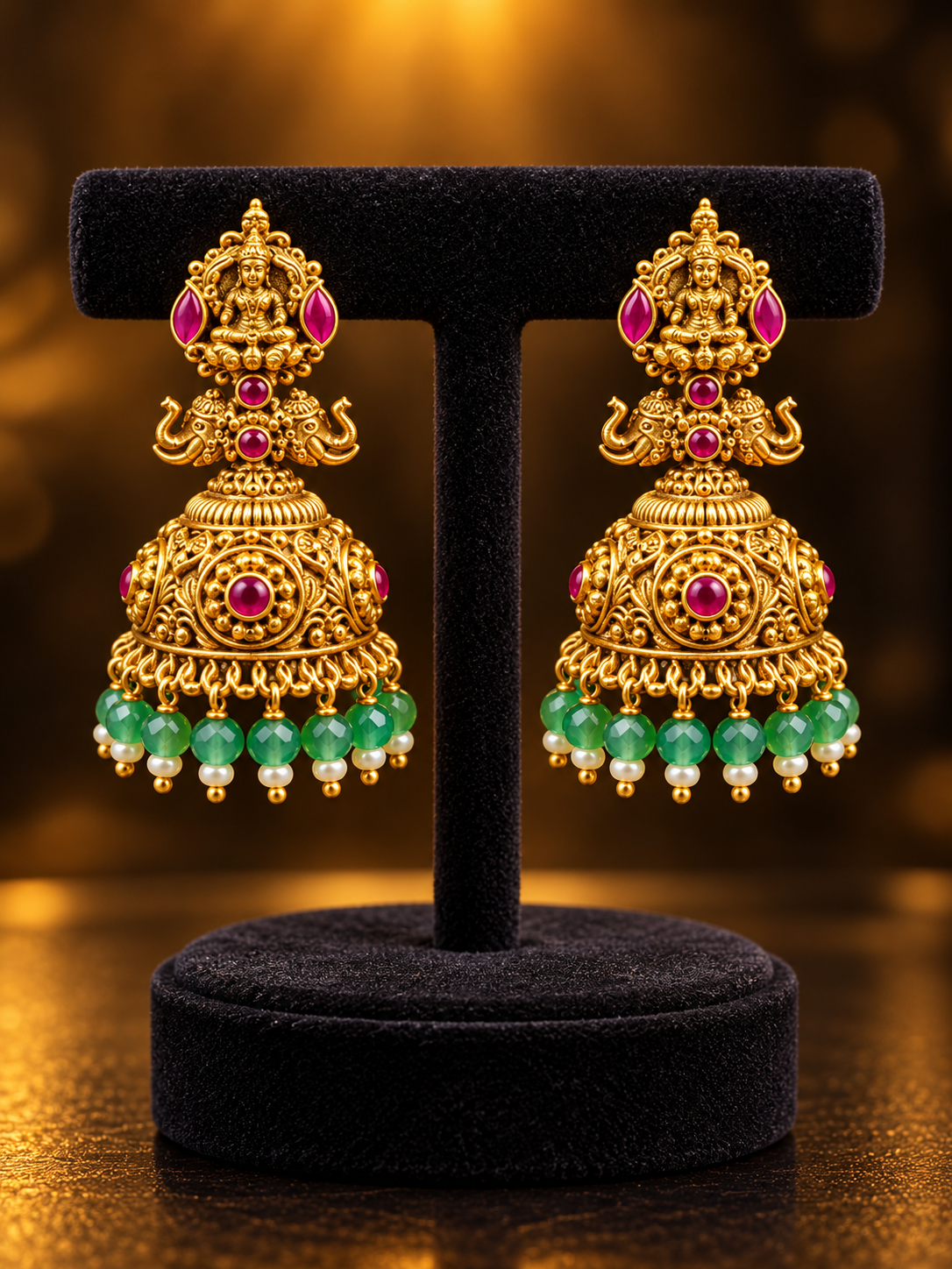Kundan Nagshi earring