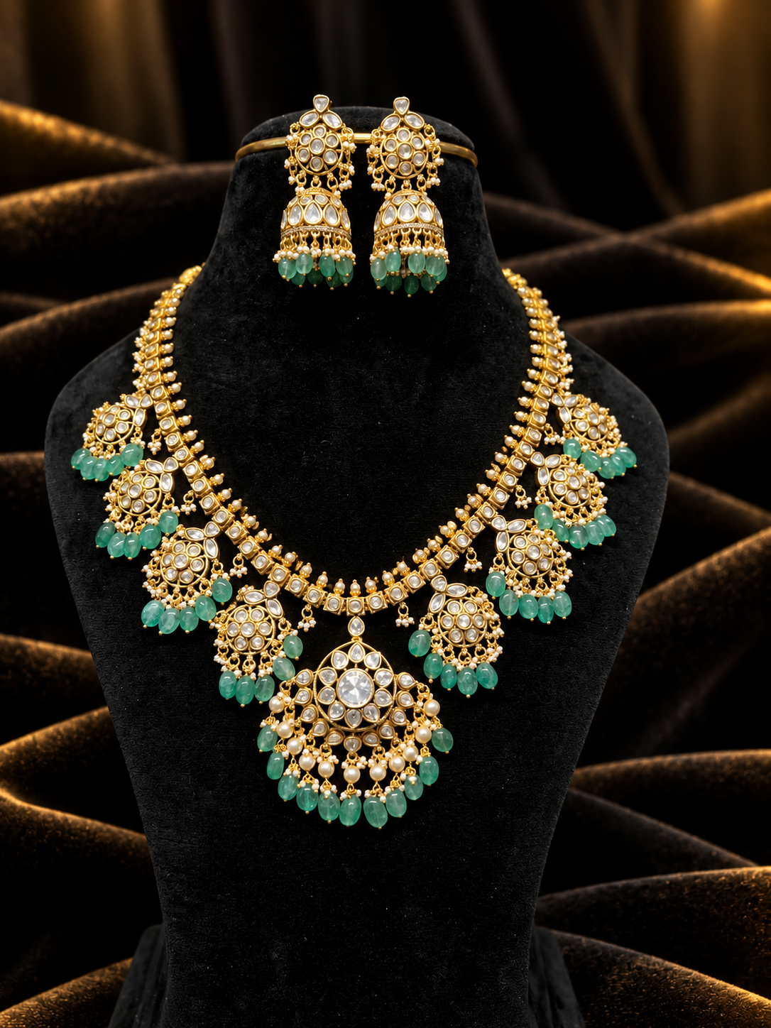 Mossonite necklace