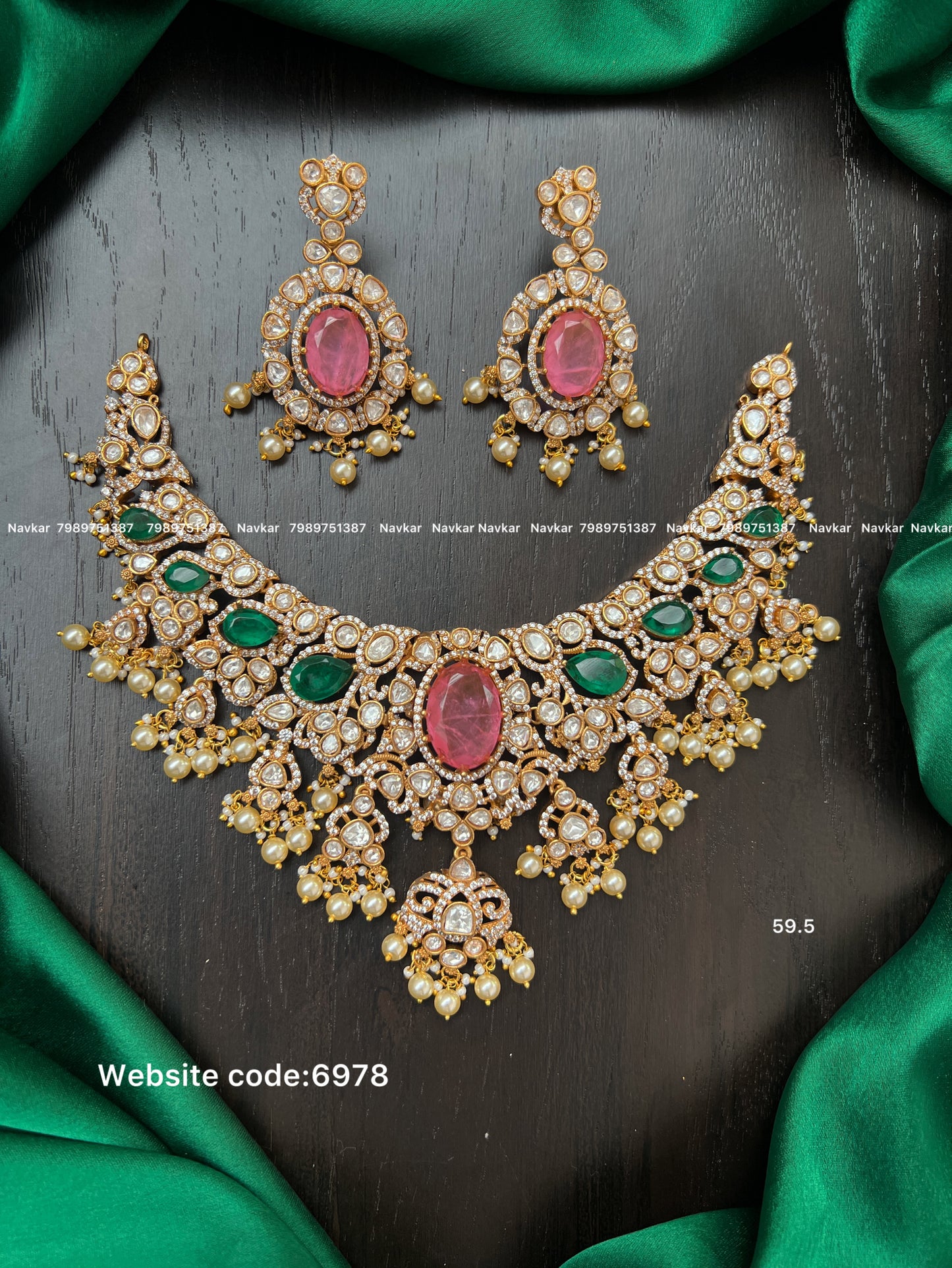 Mossonite Necklace