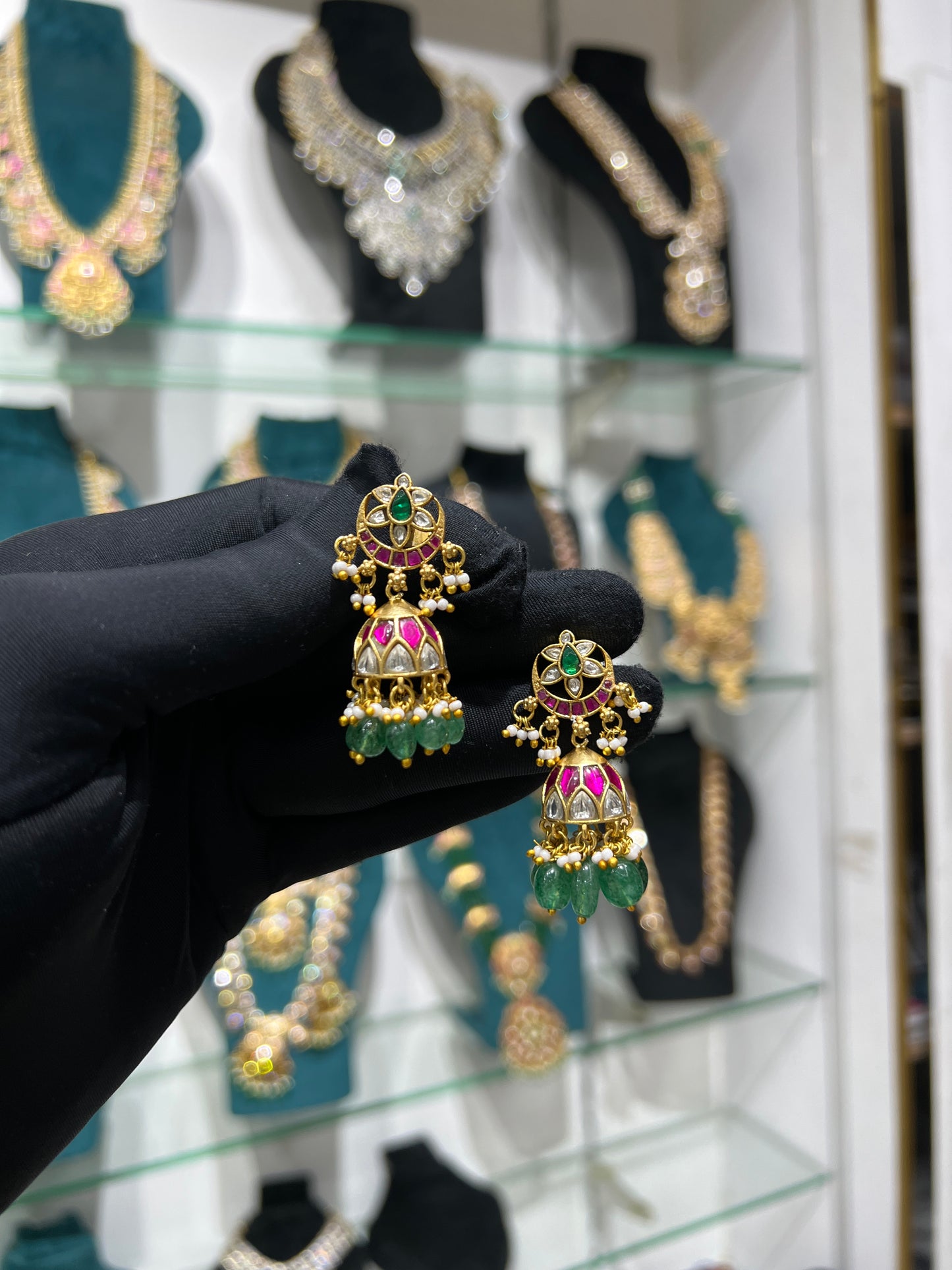 Kundan earring