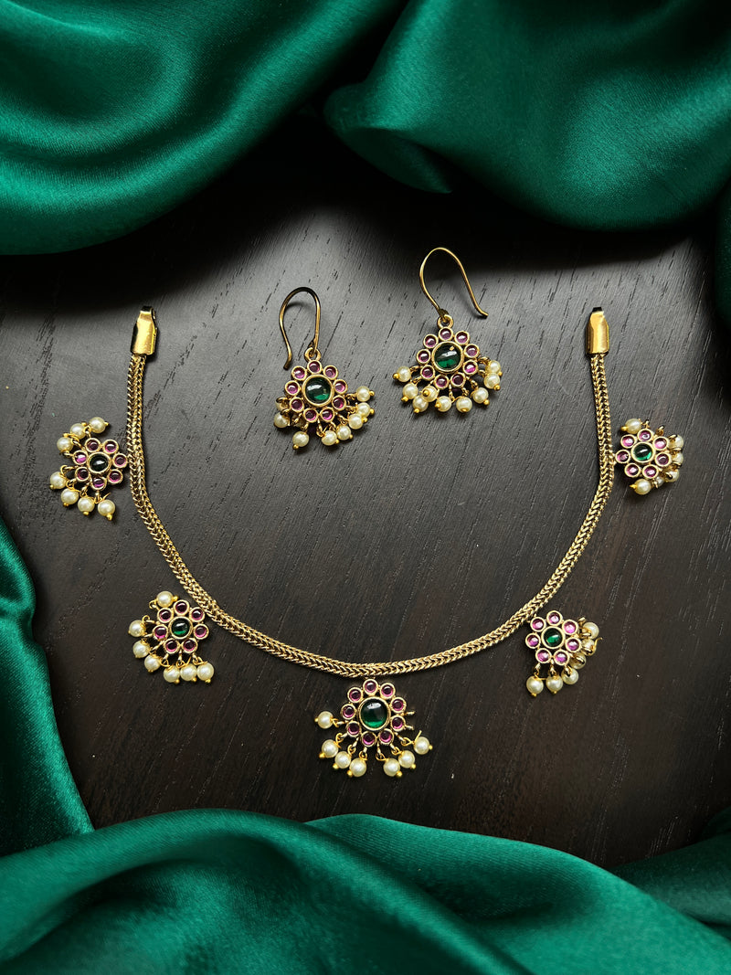 Pota stone simple necklace