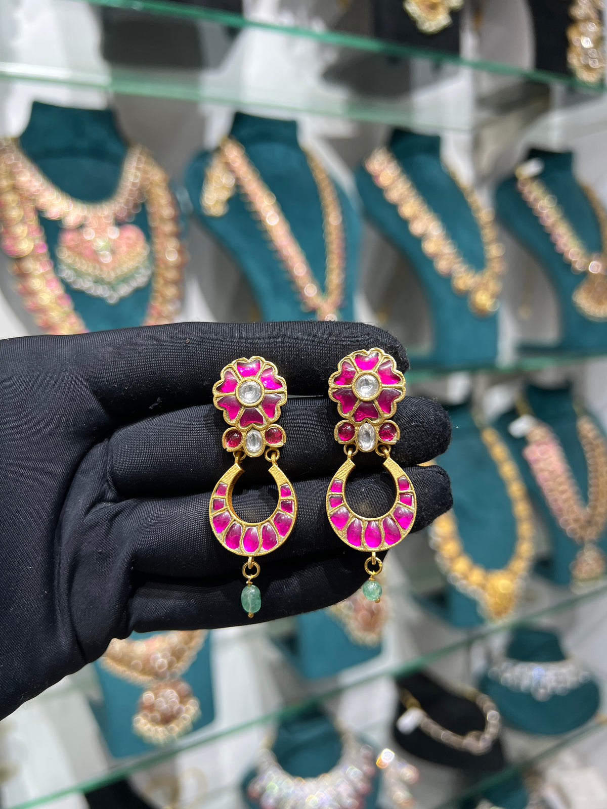 Kundan earring