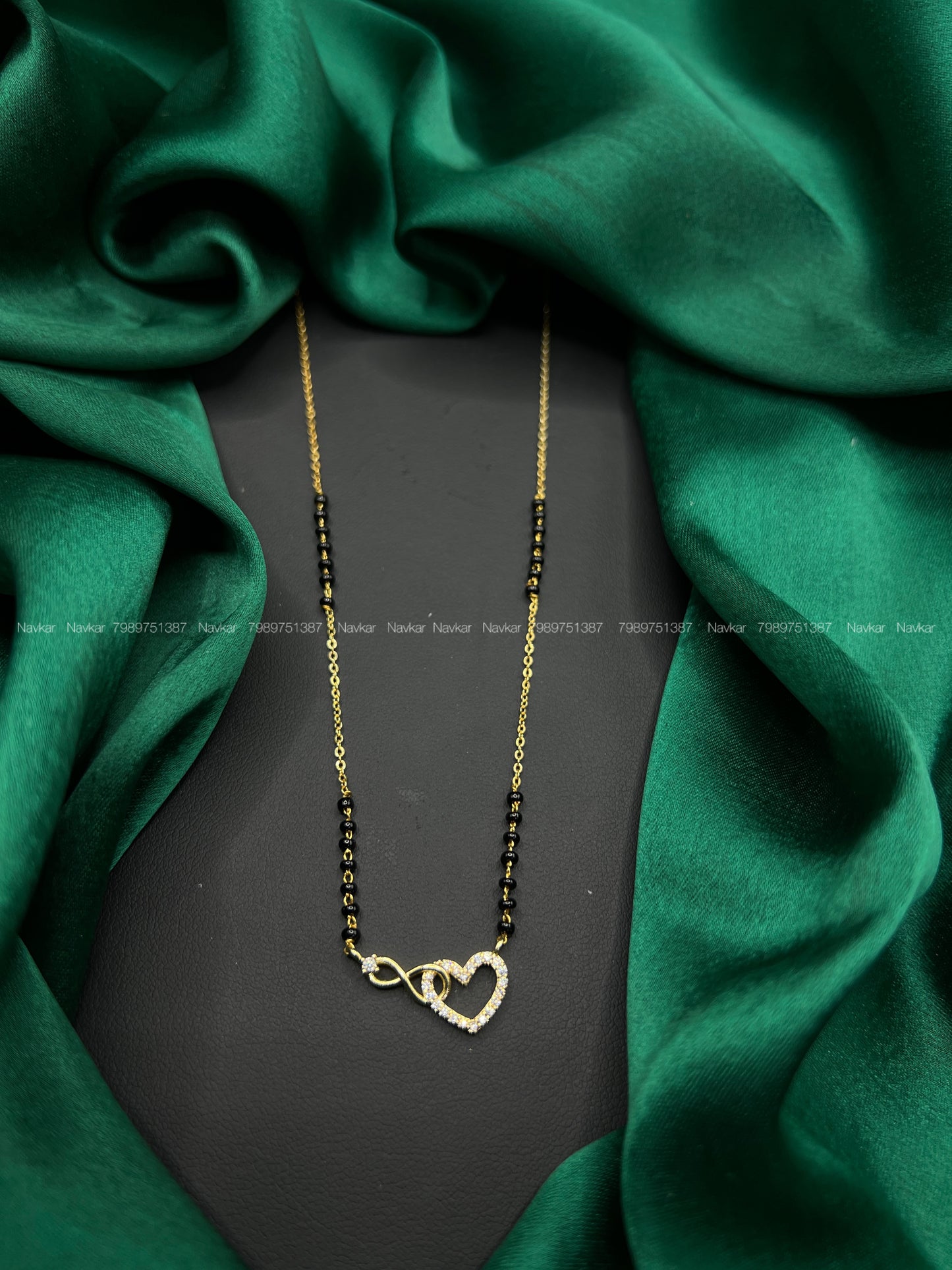 Black beads