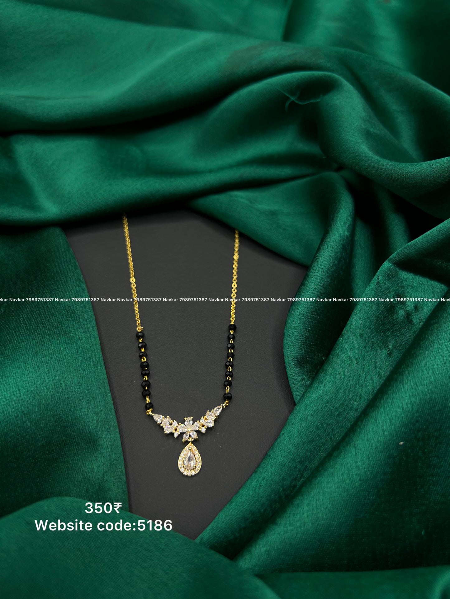 Black beads
