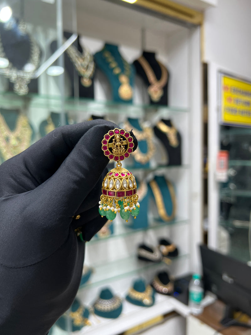 Kundan earring