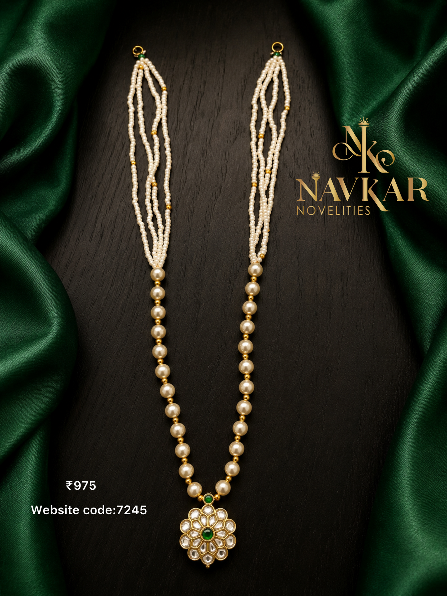 Kundan 2 in 1 necklace
