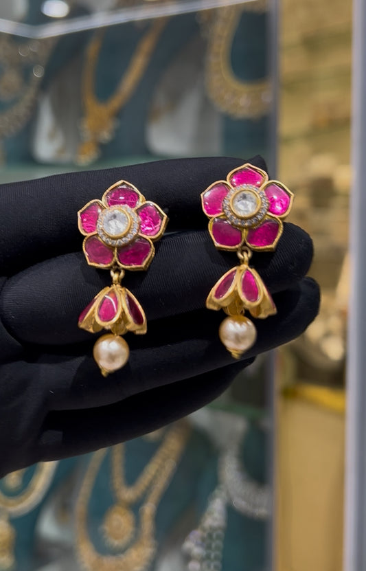 Kundan earrings