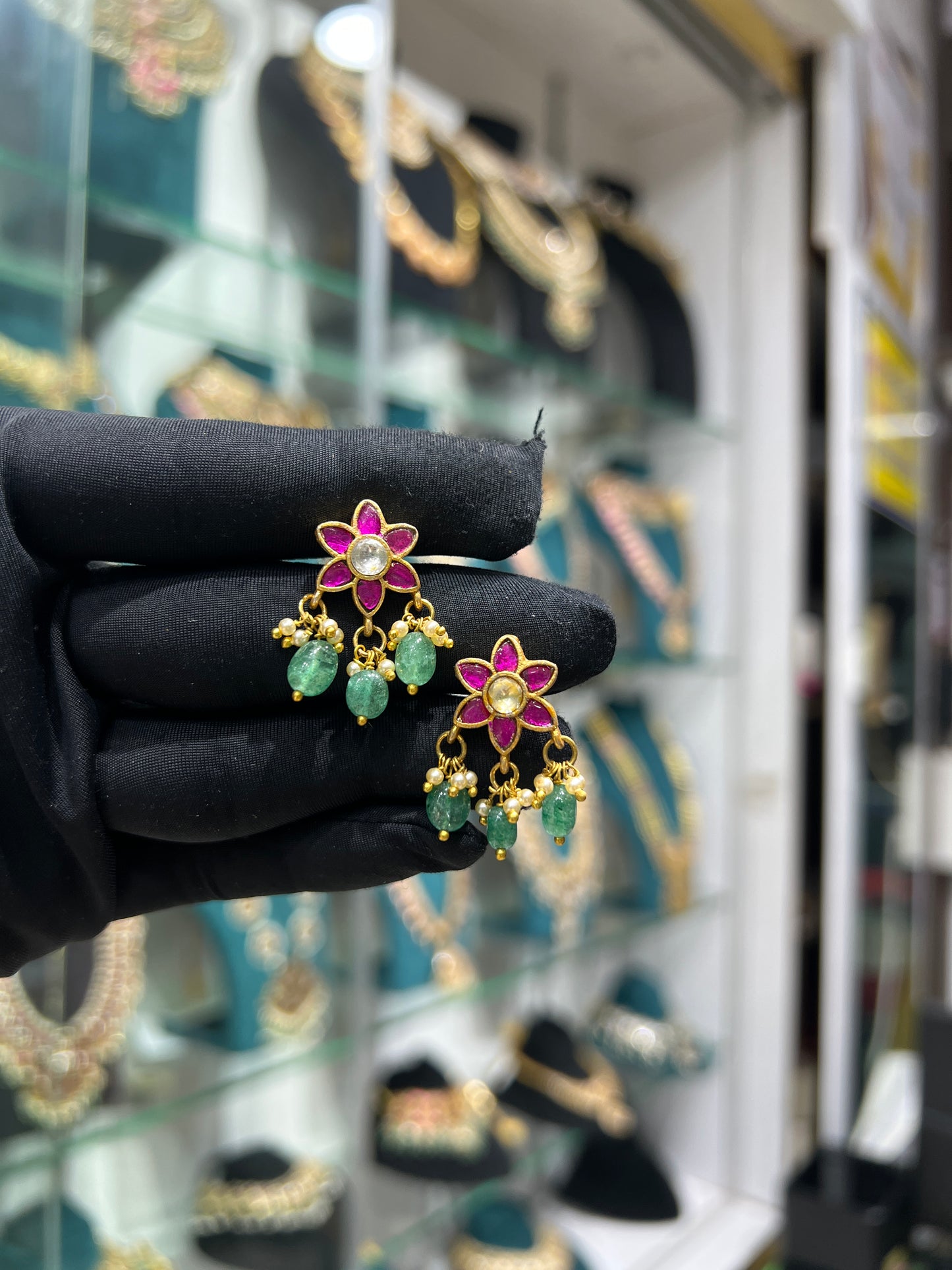 Kundan earring