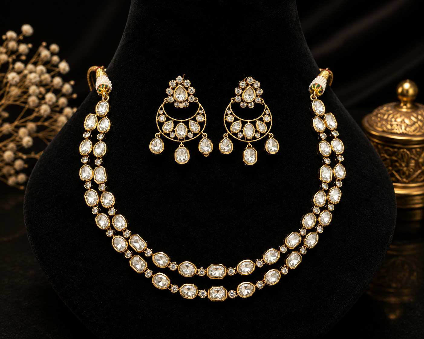 Polki necklace