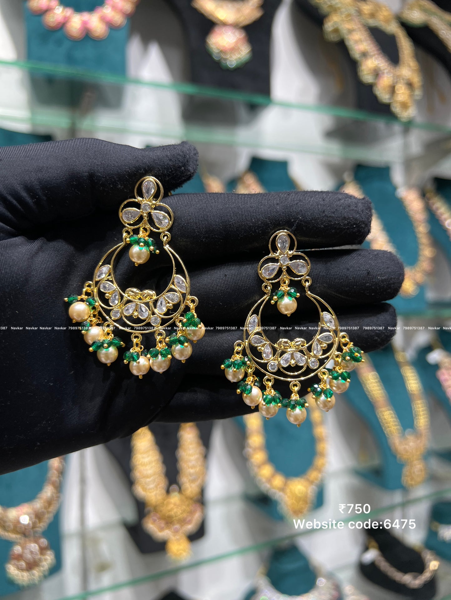 Mossonite earring