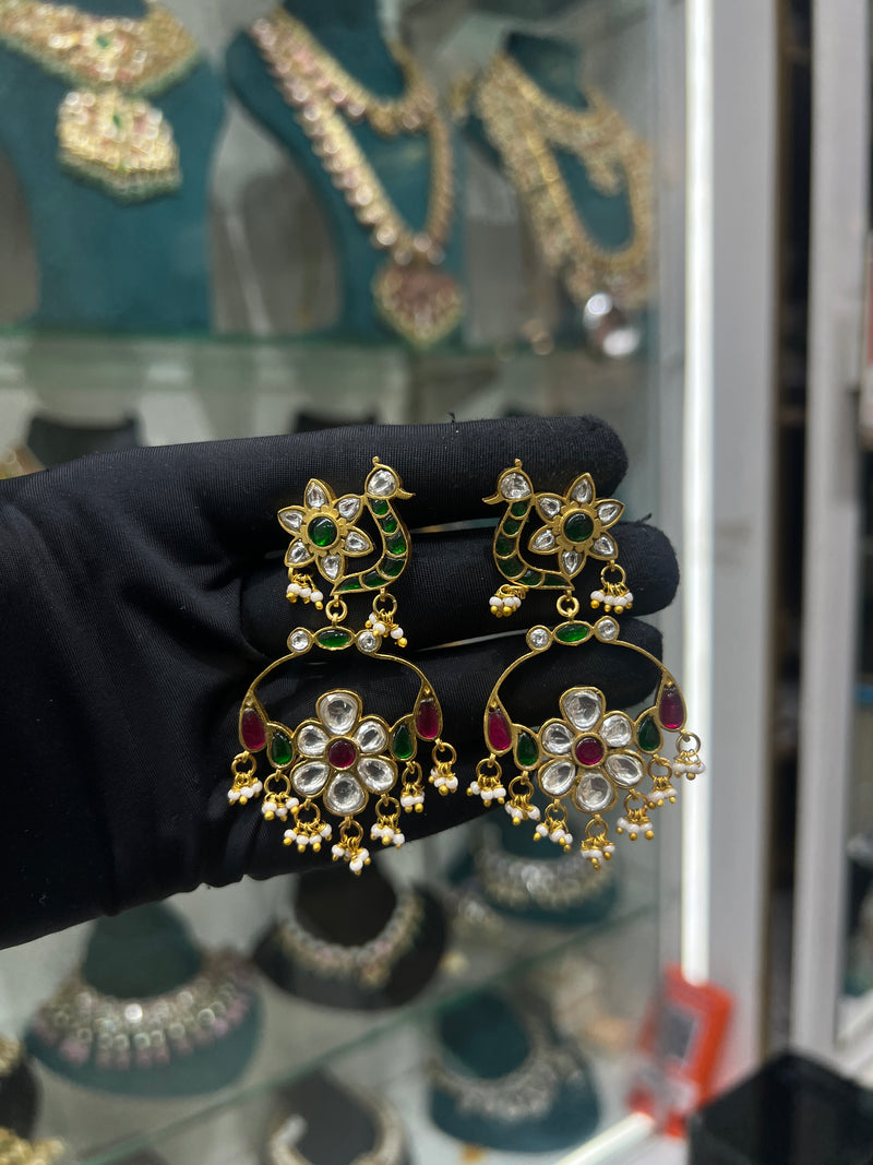 Kundan earrings