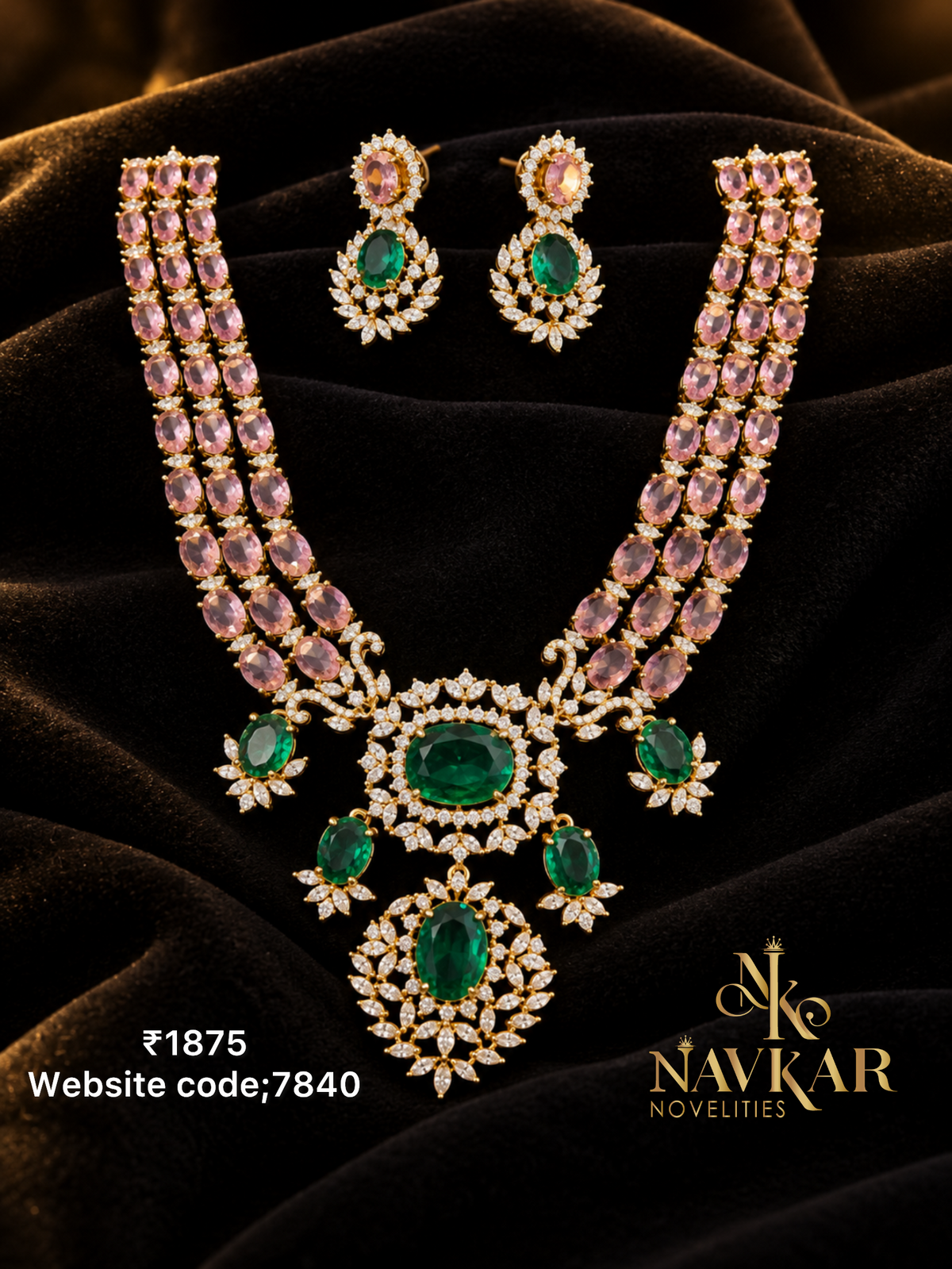 Polki necklace