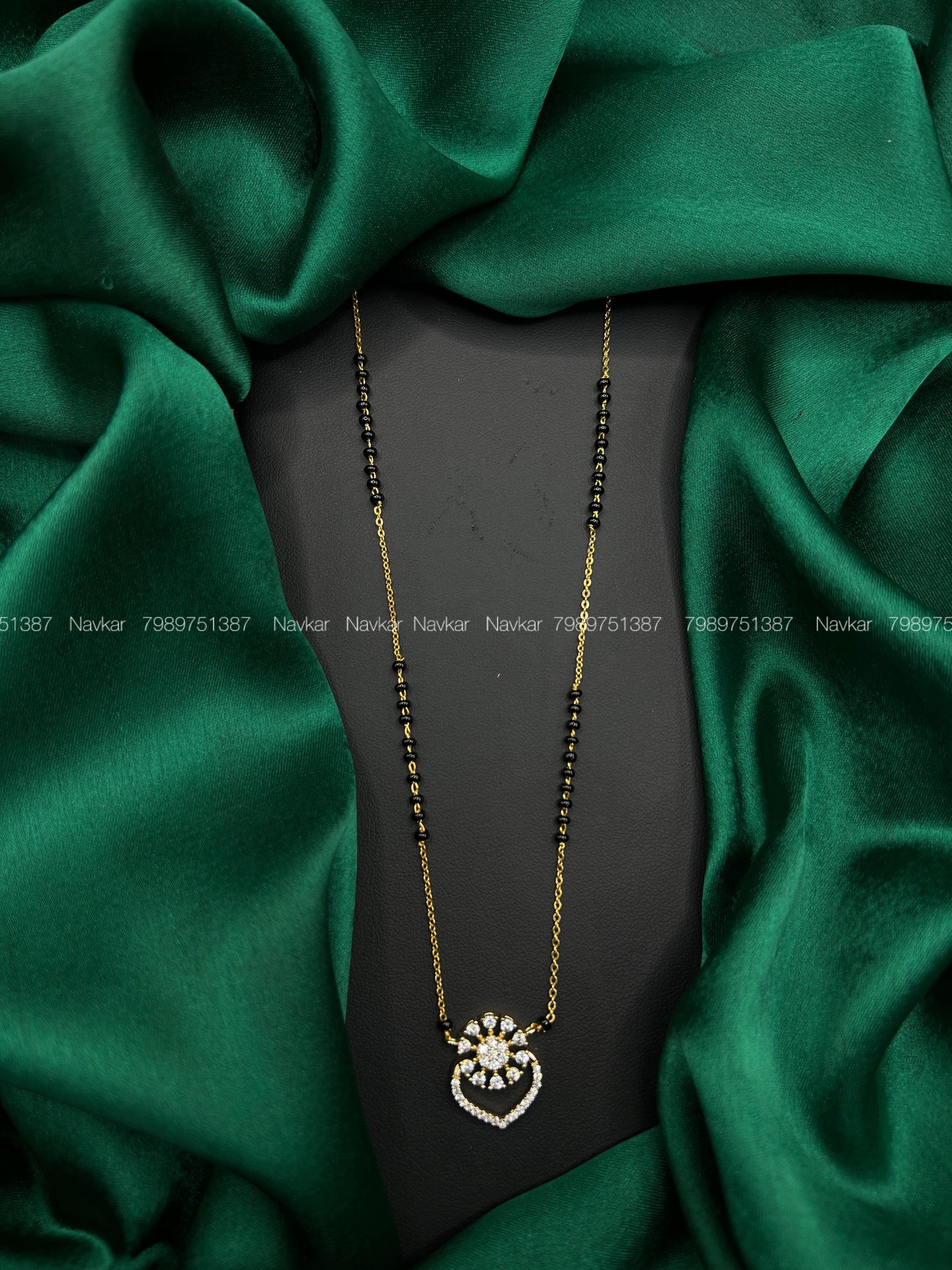 Black beads