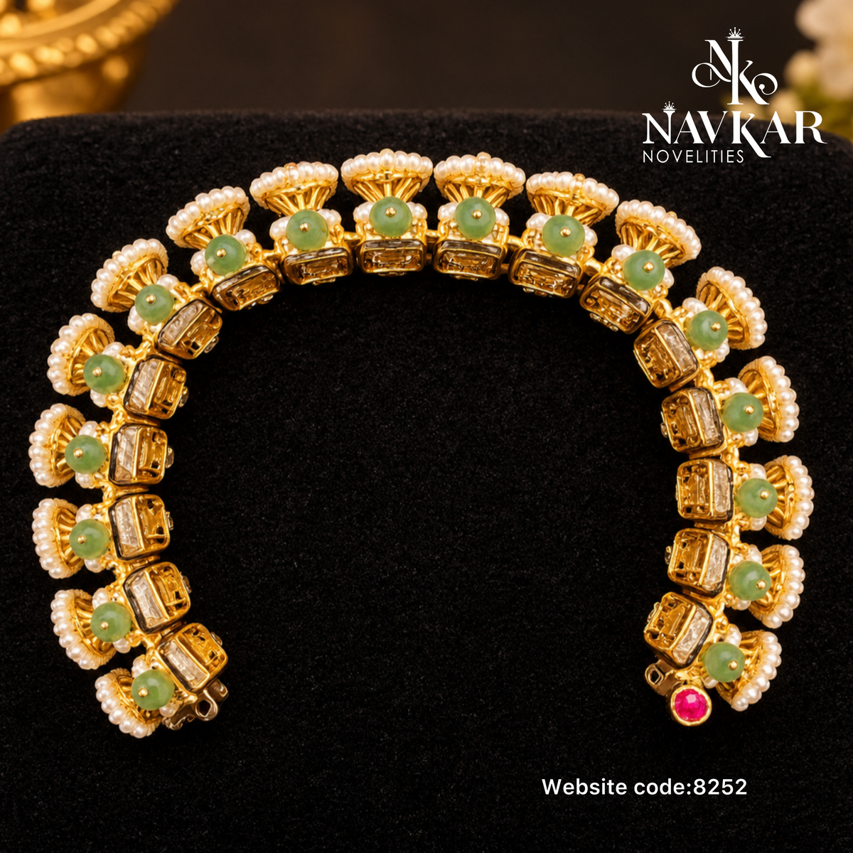 Polki bangle