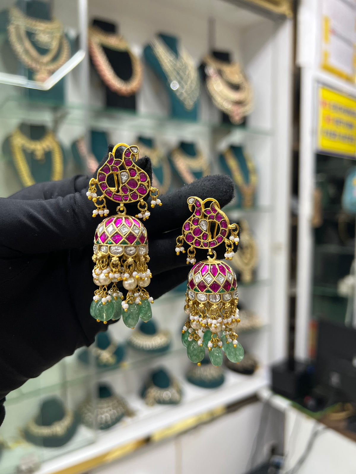 Kundan earring