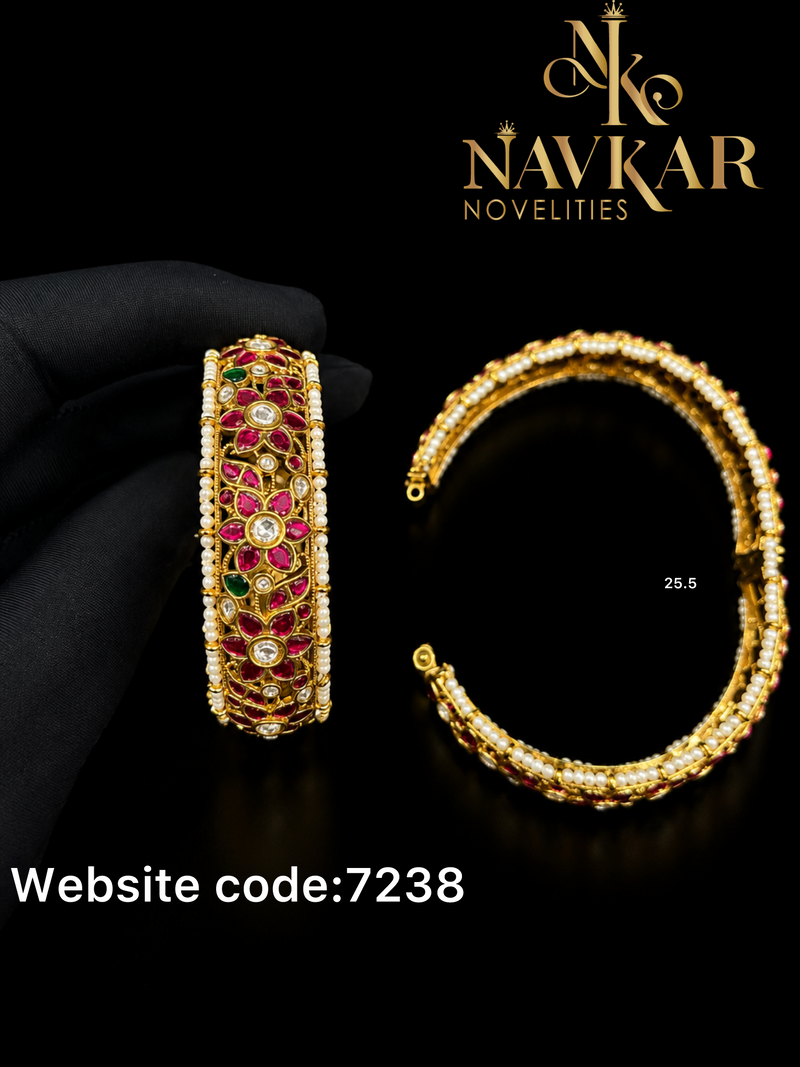 Kundan bangle