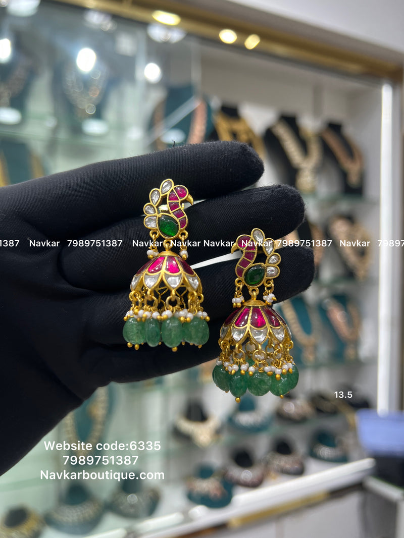 Jada Kundan earring