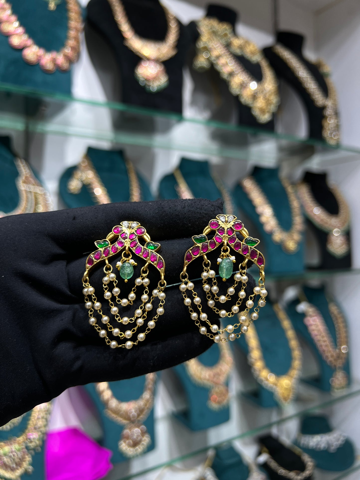 Kundan earring