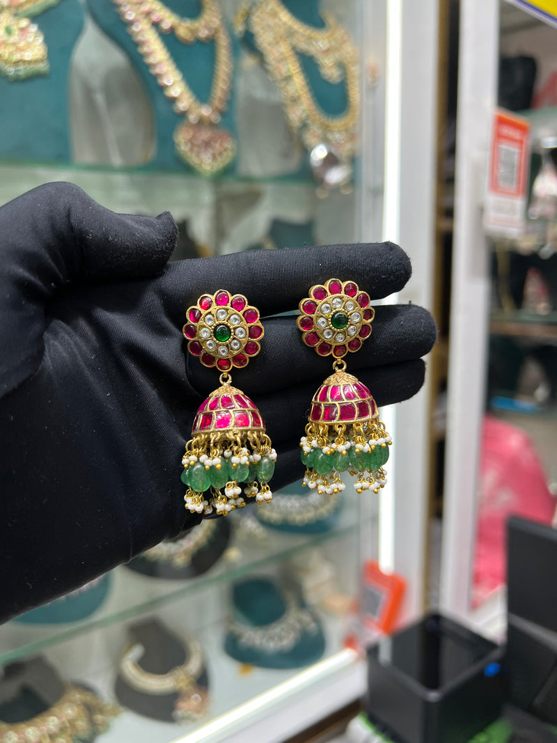 Kundan earrings