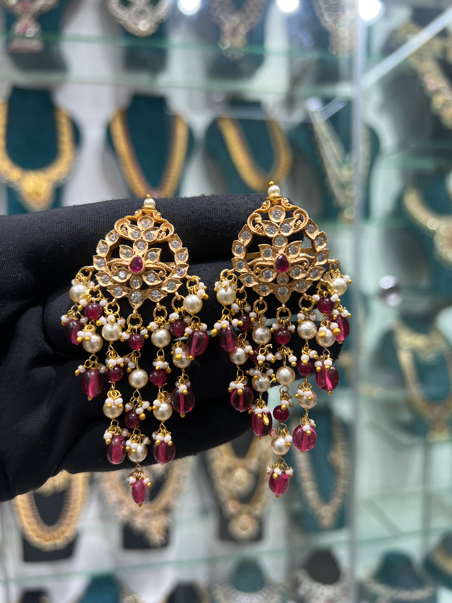 Kundan earrings