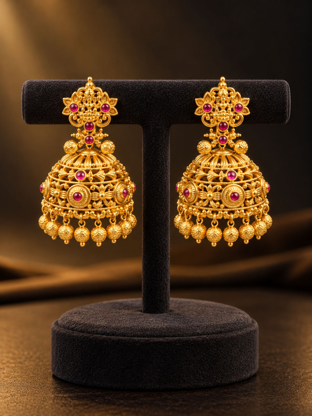 Kundan Nagshi earring