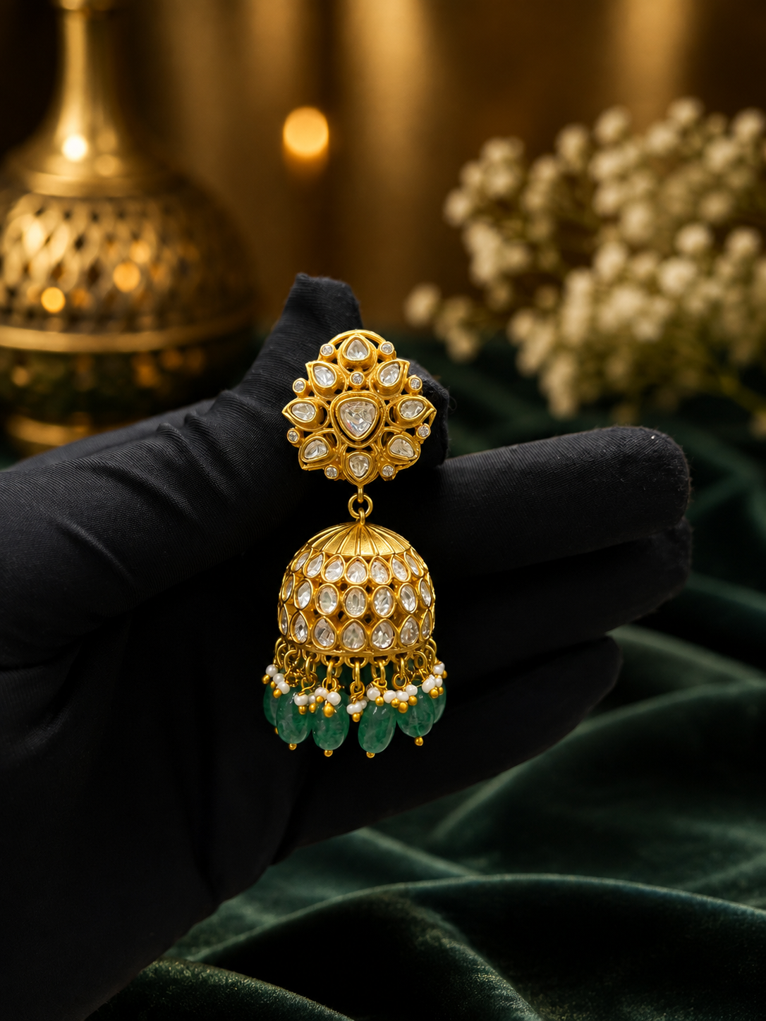 30%silver earring
